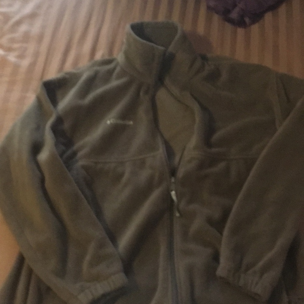 Columbia fleece zip up